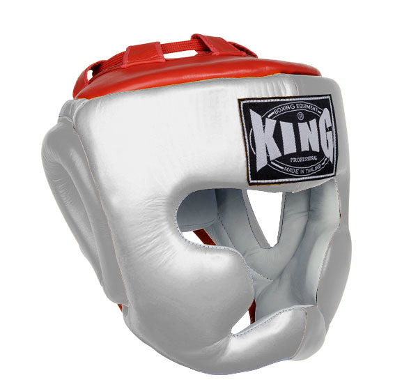 KING Head Guard- Full Coverage - Dual Color - White - Black Blue Red Yellow