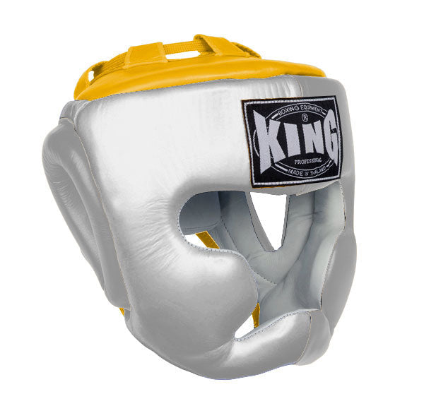 KING Head Guard- Full Coverage - Dual Color - White - Black Blue Red Yellow