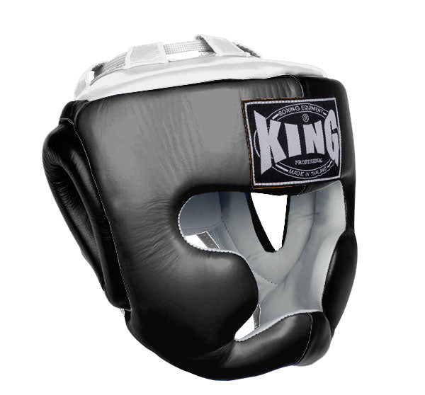 KING Head Guard- Full Coverage - Dual Color - Black - Blue Red White Yellow