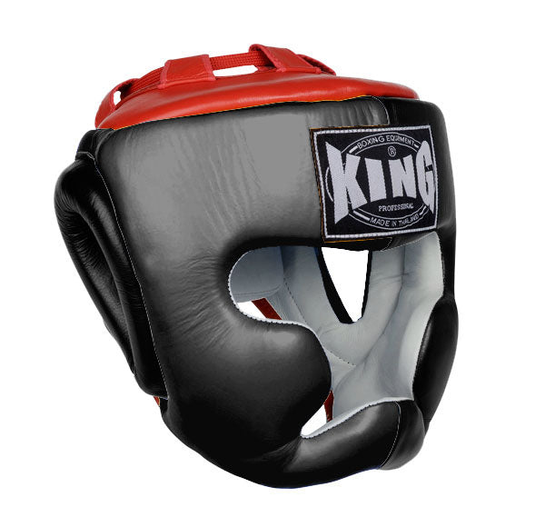 KING Head Guard- Full Coverage - Dual Color - Black - Blue Red White Yellow