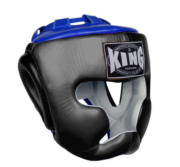 KING Head Guard- Full Coverage - Dual Color - Black - Blue Red White Yellow