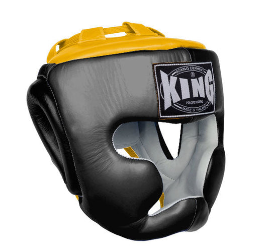 KING Head Guard- Full Coverage - Dual Color - Black - Blue Red White Yellow