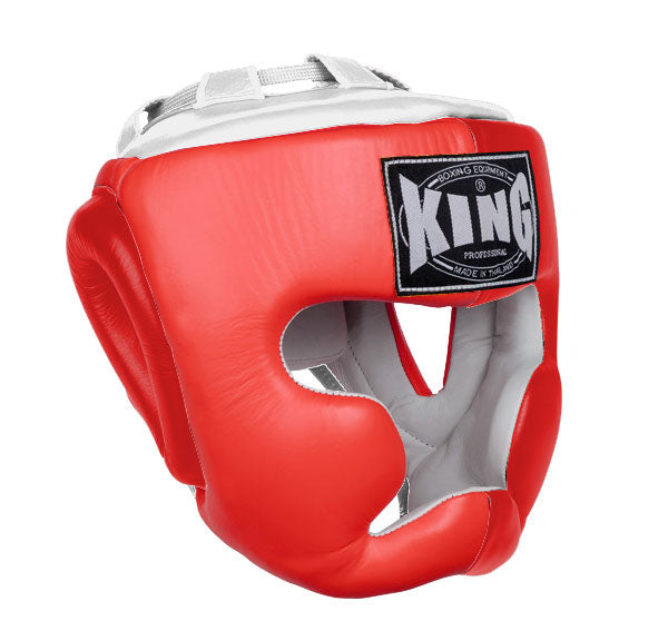 KING Head Guard- Full Coverage - Dual Color - Red - Black Blue White Yellow