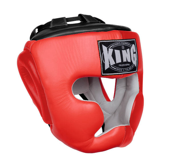 KING Head Guard- Full Coverage - Dual Color - Red - Black Blue White Yellow