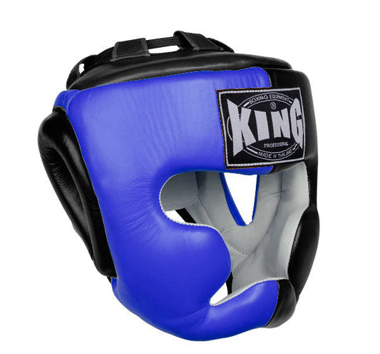 KING Head Guard- Full Coverage - Dual Color - Black - Red Blue White Yellow