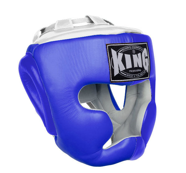 KING Head Guard- Full Coverage - Dual Color - Blue - Black Red White Yellow