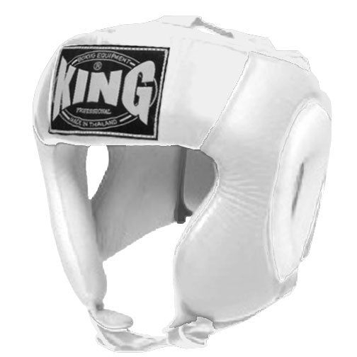 KING Head Guard- Open Chin - Black Blue Red White Yellow