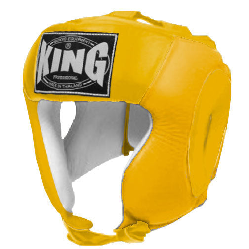 KING Head Guard- Open Chin - Black Blue Red White Yellow