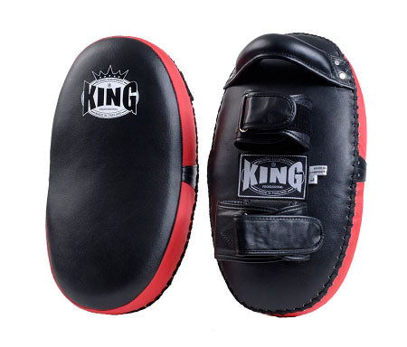 KING Professional Curved Thai Pads Velcro