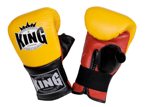 KING Training Bag Gloves- Elastic (Open Thumb)