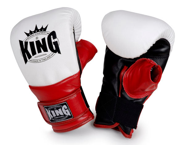 KING Training Bag Gloves- Velcro (Open Thumb)