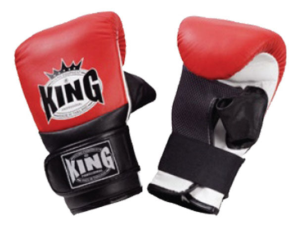 KING Training Bag Gloves- Air Velcro (Open Thumb)