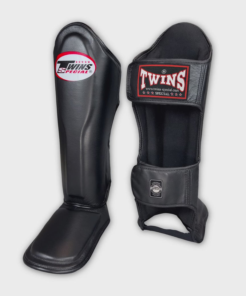 TWINS Shin Guards - TWINS Muay Thai, Kicking, Martial Arts & MMA - Grey